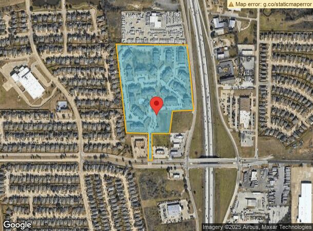  10600 Bilsky Bay Dr, Fort Worth, TX Parcel Map