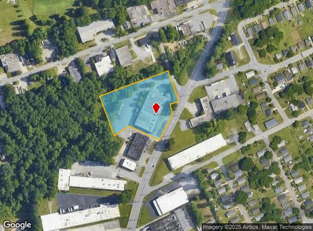 1920 W Green Dr, High Point, NC Parcel Map
