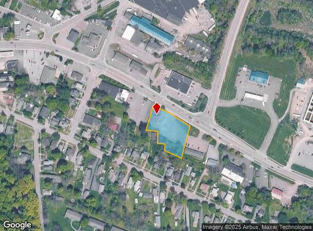 606 E Main St, Palmyra, NY Parcel Map