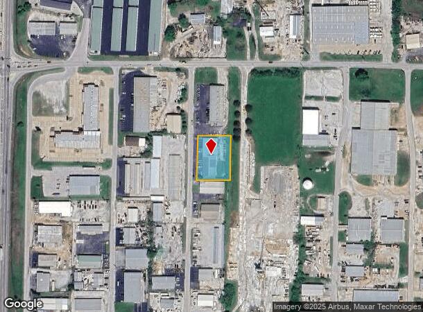 1350 N Kelly Ave, Nixa, MO Parcel Map