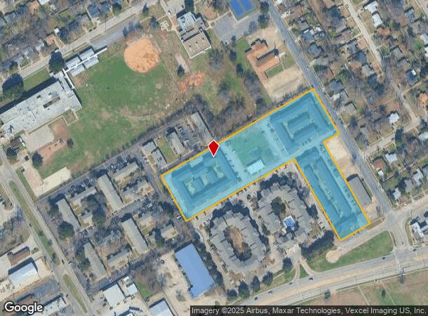 3035 E Ledbetter Dr, Dallas, TX Parcel Map