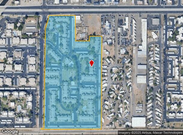 157 S Roosevelt Rd, Mesa, AZ Parcel Map