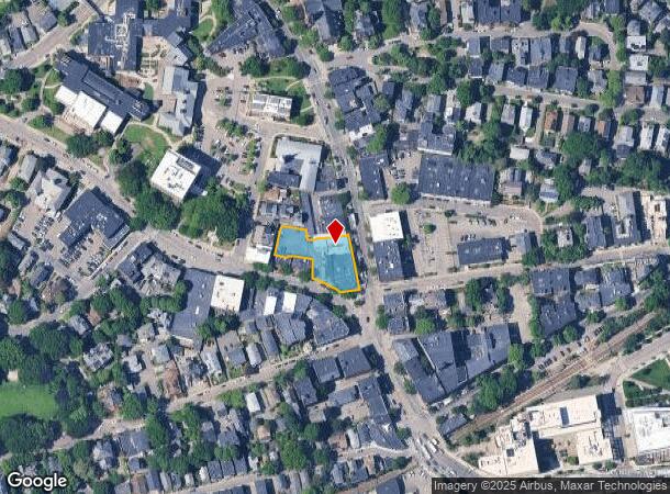 279 Washington St, Brookline, MA Parcel Map