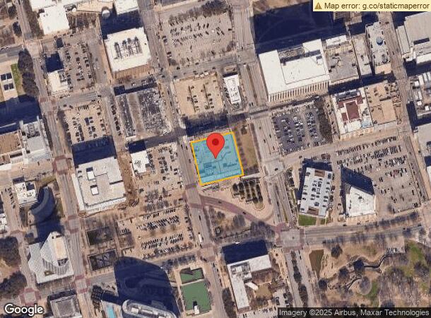  900 Jackson St, Dallas, TX Parcel Map