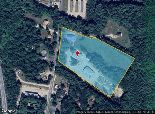  137 Sabbathday Rd, New Gloucester, ME Parcel Map