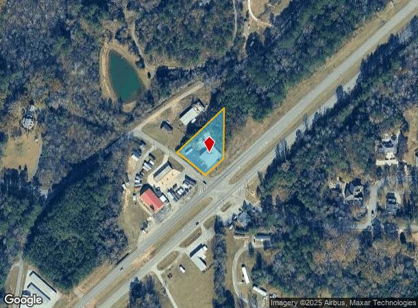 8221 Mcclellan Blvd, Anniston, AL Parcel Map
