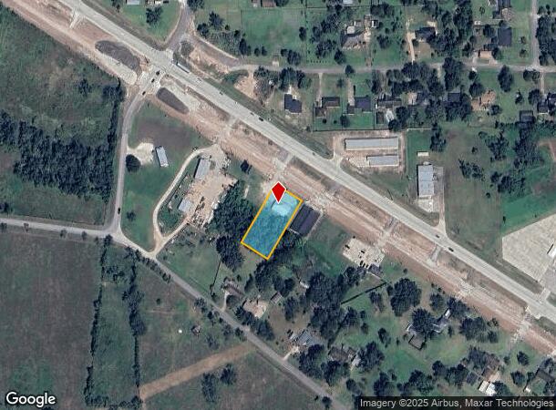  20737 N Highway 36, Brazoria, TX Parcel Map