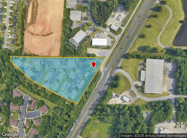  3401 N Ohenry Blvd, Greensboro, NC Parcel Map