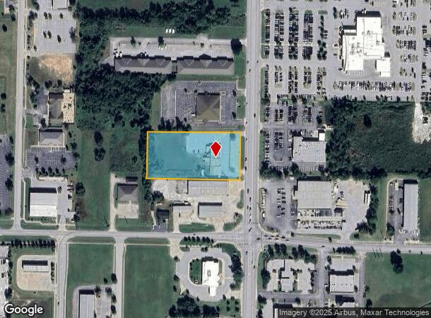 2806 S Walton Blvd, Bentonville, AR Parcel Map