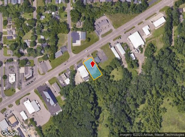 1400 Columbia Ave E, Battle Creek, MI Parcel Map