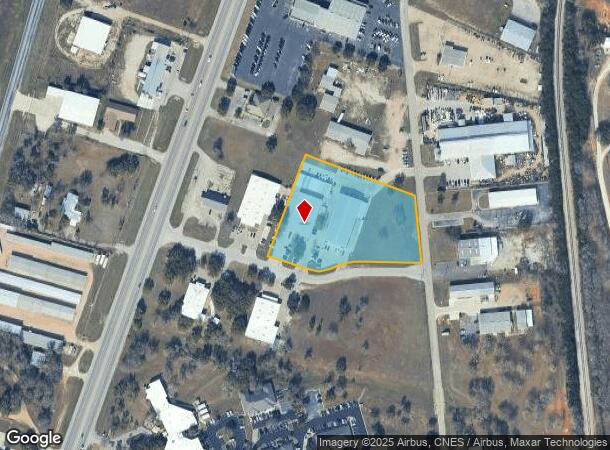 104 John Kelly St, Burnet, TX Parcel Map