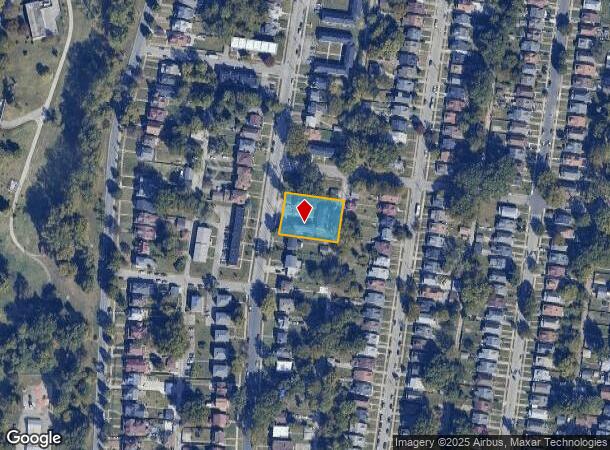  649 S 44Th St, Louisville, KY Parcel Map