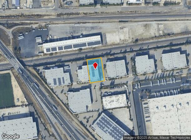 1733 W 2Nd St, Pomona, CA Parcel Map
