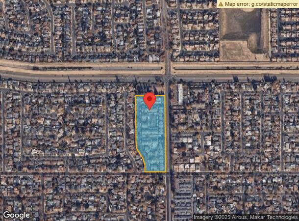  1401 Lakewood Ave, Modesto, CA Parcel Map