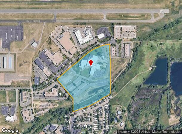  5550 Airport Blvd, Boulder, CO Parcel Map