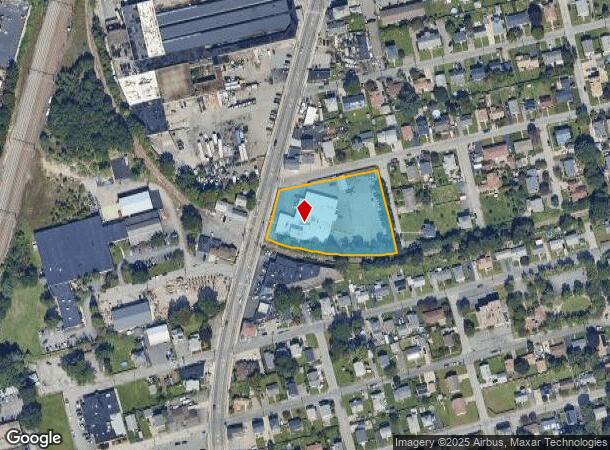  1550 Elmwood Ave, Cranston, RI Parcel Map