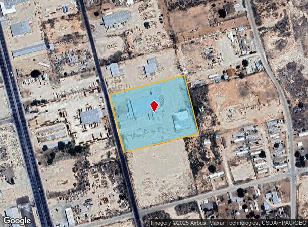 1848 N Mercury Ave, Odessa, TX Parcel Map