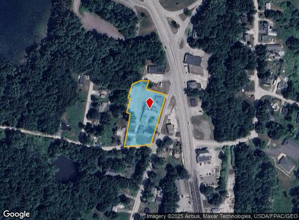 1498 Turner St, Auburn, ME Parcel Map