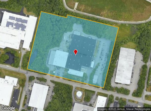  848 Airport Rd, Fall River, MA Parcel Map