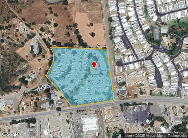  15379 Oak Creek Rd, El Cajon, CA Parcel Map