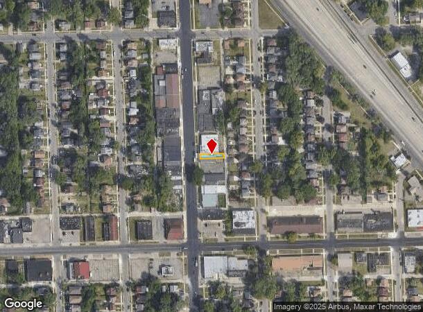  16166 Meyers Rd, Detroit, MI Parcel Map