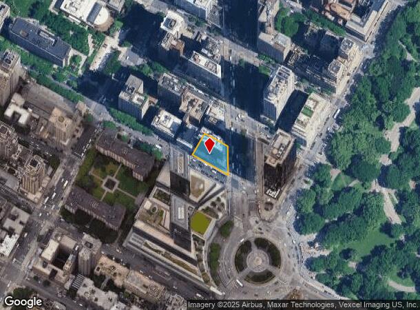 1841 Broadway, New York, NY Parcel Map