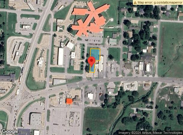  1106 W Cherokee St, Wagoner, OK Parcel Map