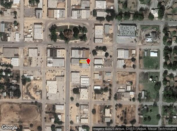 114 S Blackburn St, Brady, TX Parcel Map