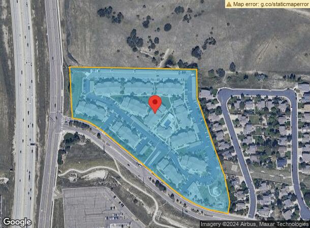  487 Scott Blvd, Castle Rock, CO Parcel Map