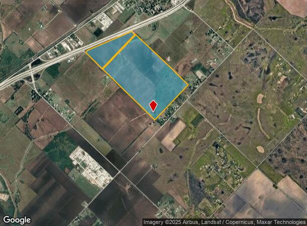  1327 Hardin Rd, Beasley, TX Parcel Map