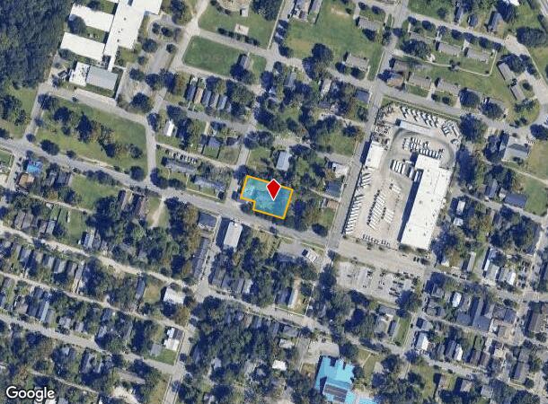  808 E Gwinnett St, Savannah, GA Parcel Map