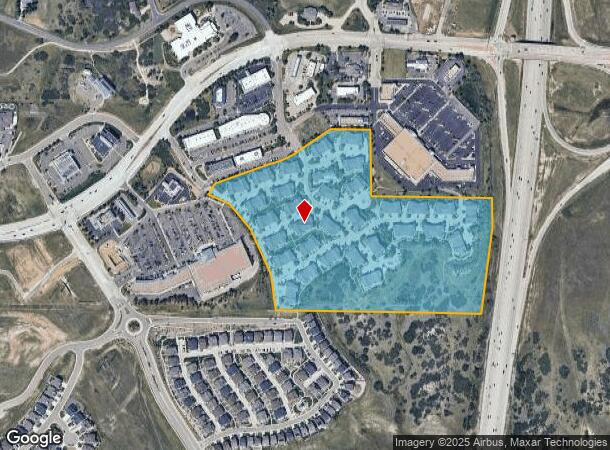  480 Alex Ct, Castle Pines, CO Parcel Map