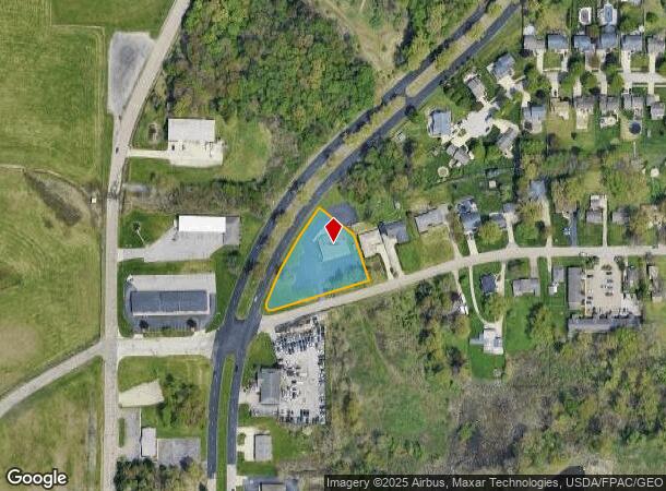  1155 George Washington Blvd, Akron, OH Parcel Map
