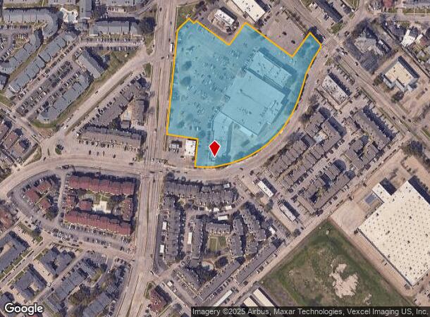 3440 Webb Chapel Ext, Dallas, TX Parcel Map