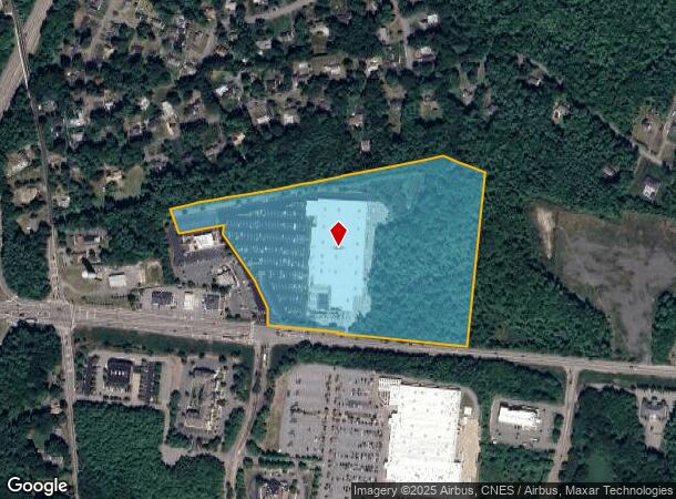  850 New State Hwy, Raynham, MA Parcel Map