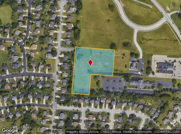  651 Hill Rd N, Pickerington, OH Parcel Map