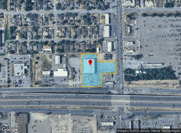  1501 N Texas Blvd, Weslaco, TX Parcel Map