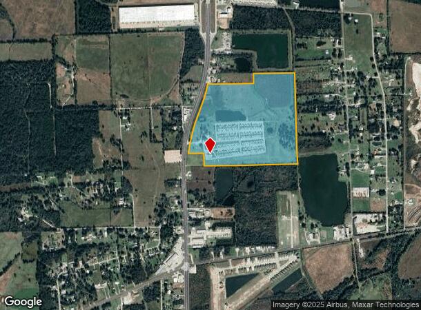 18017 Highway 62 S, Orange, TX Parcel Map