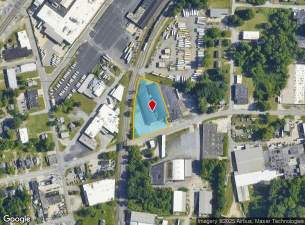  1220 W Ward Ave, High Point, NC Parcel Map