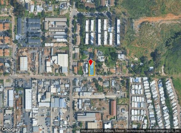 9210 Harness St, Spring Valley, CA Parcel Map