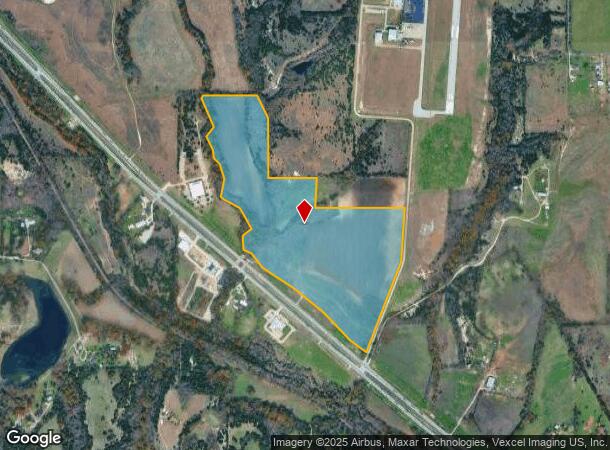  287 W Highway 287 Rd, Waxahachie, TX Parcel Map