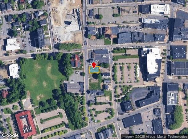  206 Warren Ave, Brockton, MA Parcel Map