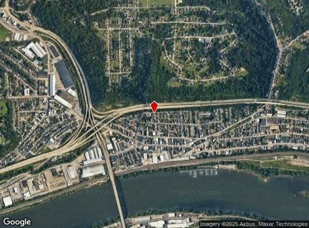  321 8Th St, Pittsburgh, PA Parcel Map