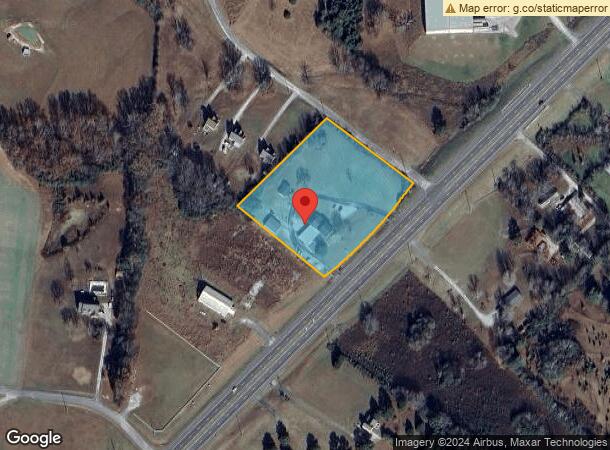  2873 Highway 43 S, Loretto, TN Parcel Map