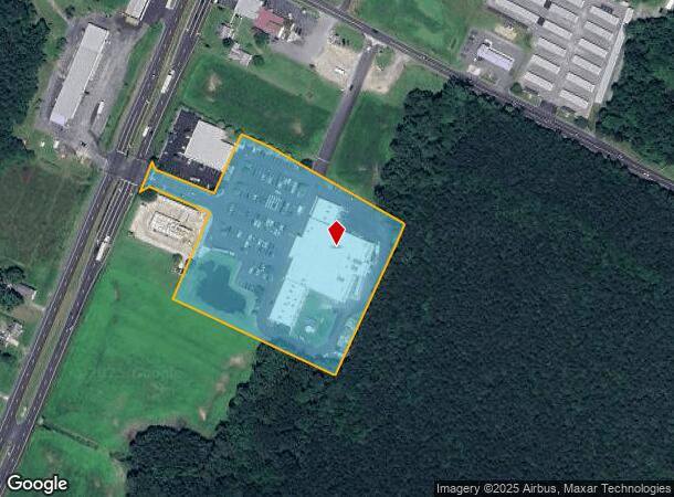 7005 To 7027 Lankford Hwy, New Church, VA Parcel Map