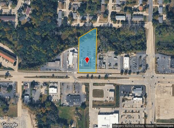  2020 W Washington St, West Bend, WI Parcel Map