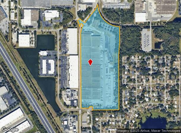  8201 Chancellor Dr, Orlando, FL Parcel Map