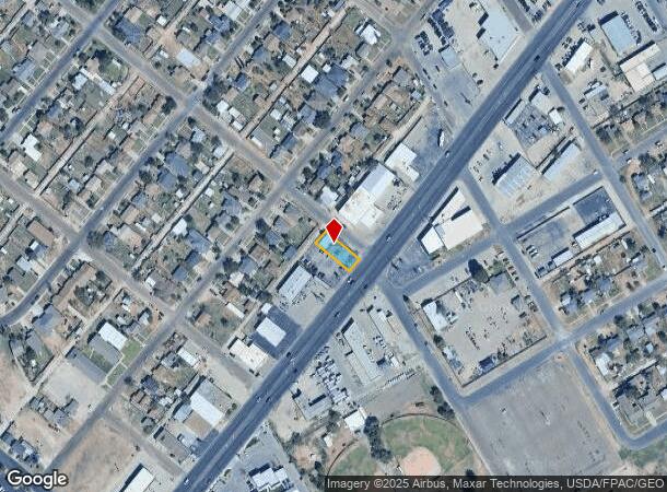 2800 W Wall St, Midland, TX Parcel Map