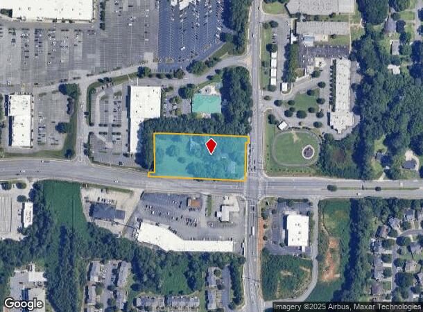  2595 Bells Ferry Rd, Marietta, GA Parcel Map