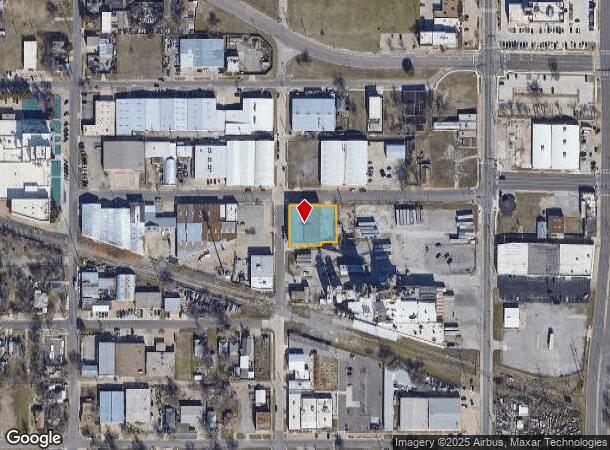  1144 Nw 4Th St, Oklahoma City, OK Parcel Map